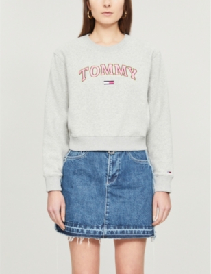 tommy jeans neon sweatshirt