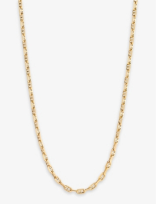 MARIA BLACK: Marittima 22ct yellow gold-plated sterling-silver necklace