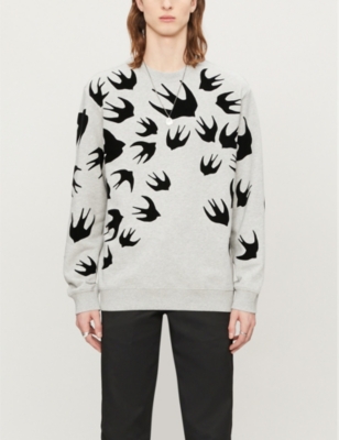 alexander mcqueen bird sweater
