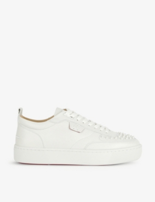 CHRISTIAN LOUBOUTIN Happyrui Spikes leather trainers