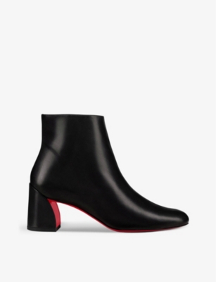 CHRISTIAN LOUBOUTIN: Turela 55 leather ankle boots