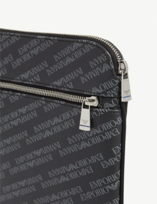 armani pouch all over print