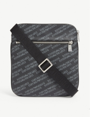 armani all over print pouch