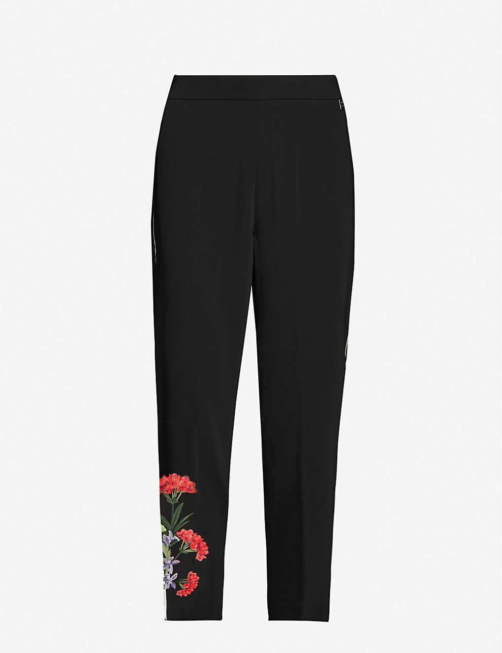 TED BAKER - Highland floral-print stretch-jersey jogging bottoms | Selfridges.com