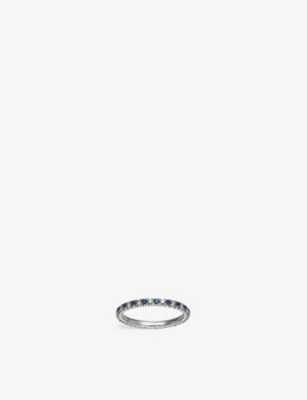 Etincelle de Cartier diamond and sapphire wedding band 2.0mm