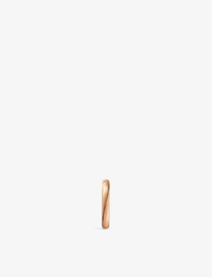 CARTIER: C de Cartier 18ct rose-gold wedding ring