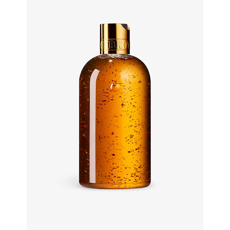Shop Molton Brown Oudh Accord And Gold Shower Gel