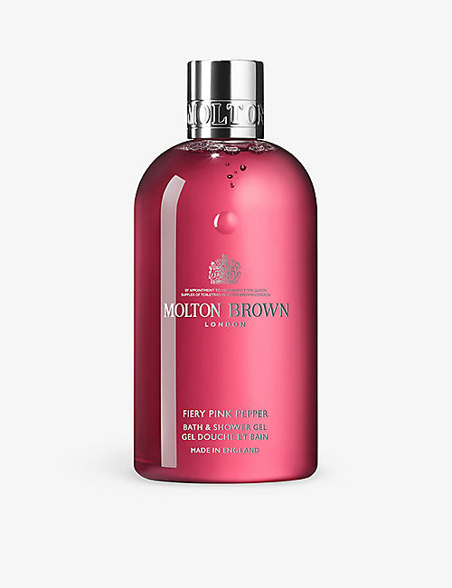 MOLTON BROWN: Fiery Pink Pepper Bath & Shower Gel 300ml