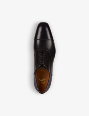 CHRISTIAN LOUBOUTIN: Greggo flat calf-leather lace ups