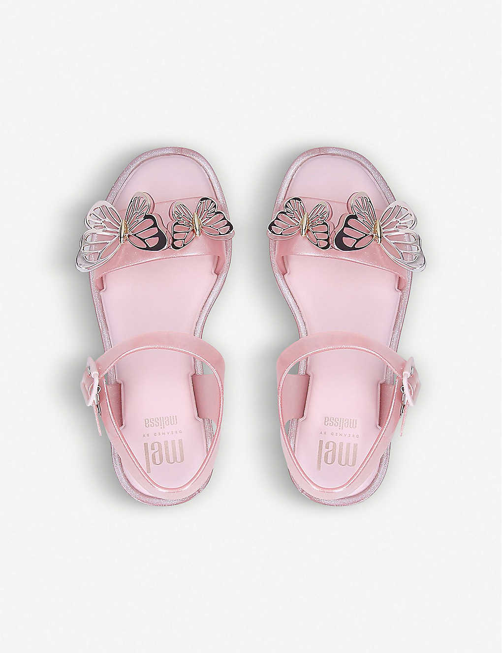 MINI MELISSA MAR FLY RUBBER SANDALS 7-9 YEARS