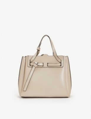 Loewe Lazo Leather Mini Bag In Rouge | ModeSens