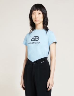 Balenciaga t shirt selfridges online