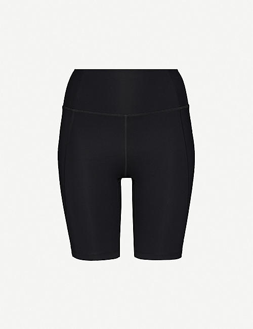 GIRLFRIEND COLLECTIVE: High-rise stretch-jersey cycling shorts