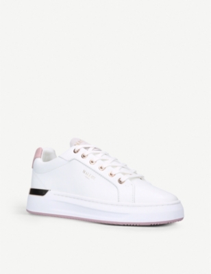 mallet grftr leather trainers