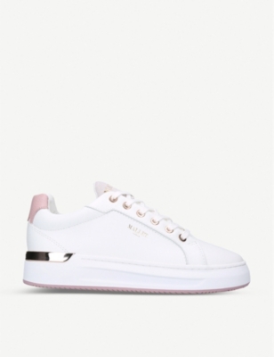 mallet grftr leather trainers