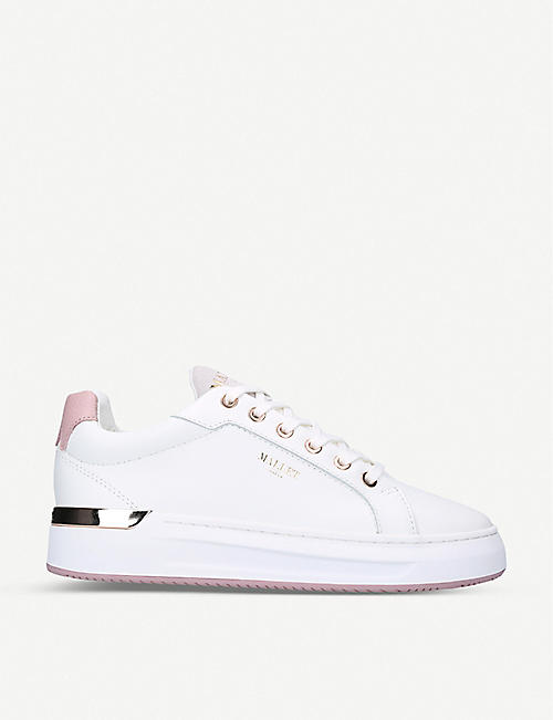 MALLET: GRFTR leather trainers