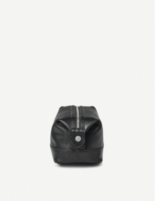 Aspinal Of London Classic Zipped Leather Washbag