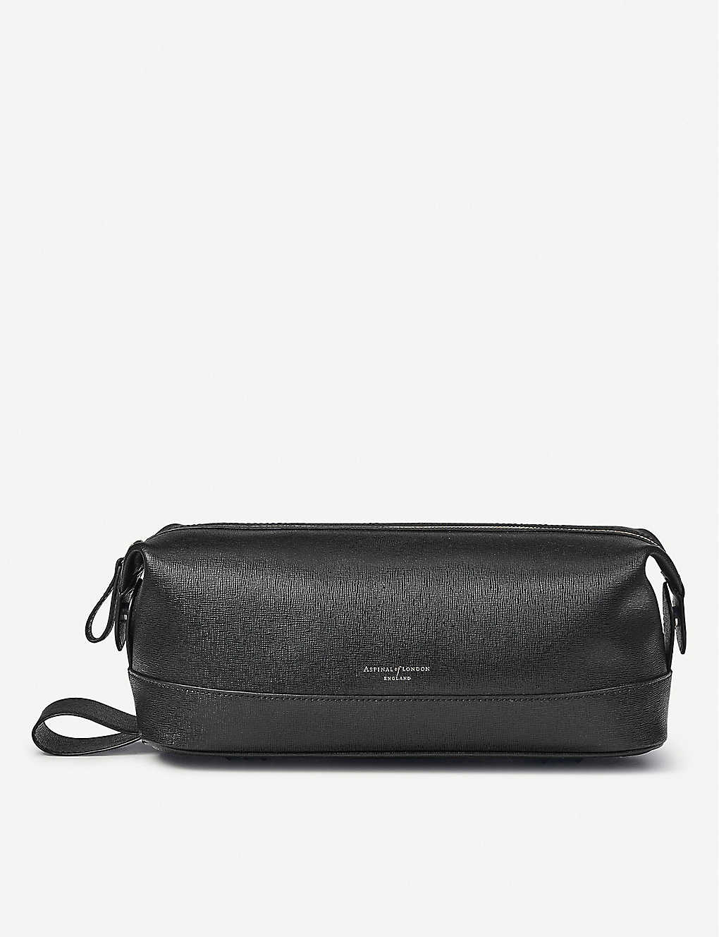 Aspinal Of London Classic Zipped Leather Washbag