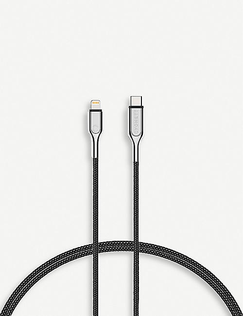 CYGNETT: Lightning to USB-C braided charging cable 2m