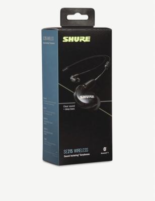 shure se215 wireless sound isolating earphones