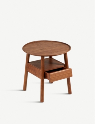 The Conran Shop Secret Walnut Side Table 44cm Selfridges Com