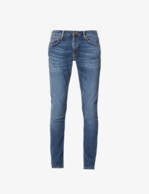 NUDIE JEANS: Skinny Lin tapered jeans