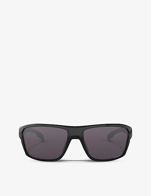 OAKLEY: OO9416 64 Split Shot acetate square-frame sunglasses
