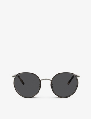 OLIVER PEOPLES - OV1269ST 49 Casson titanium sunglasses 