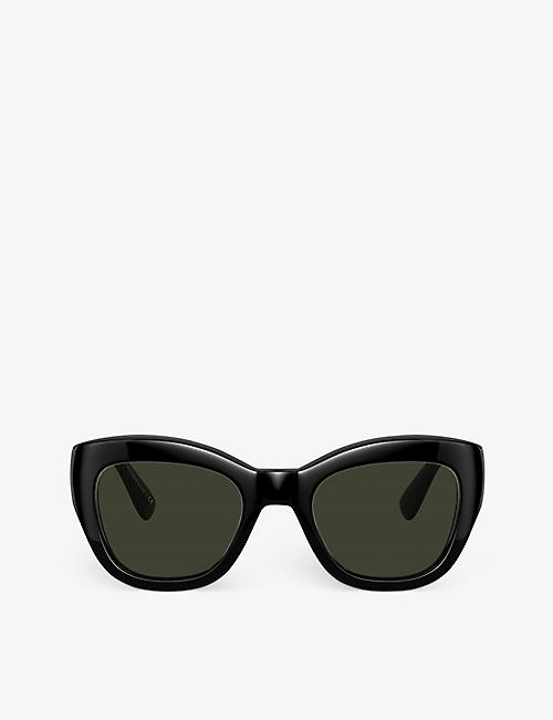 OLIVER PEOPLES: OV5430SU Lalit acetate cat-eye sunglasses