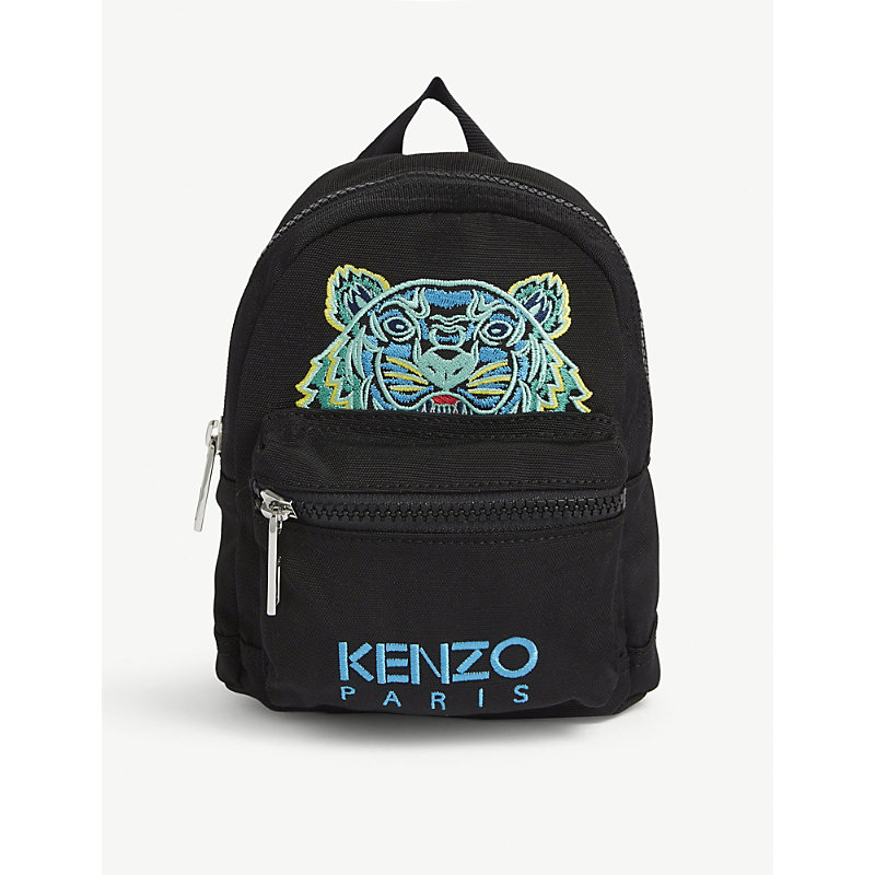 Kenzo Tiger Embroidered Mini Canvas Backpack