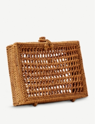 rattan clutch