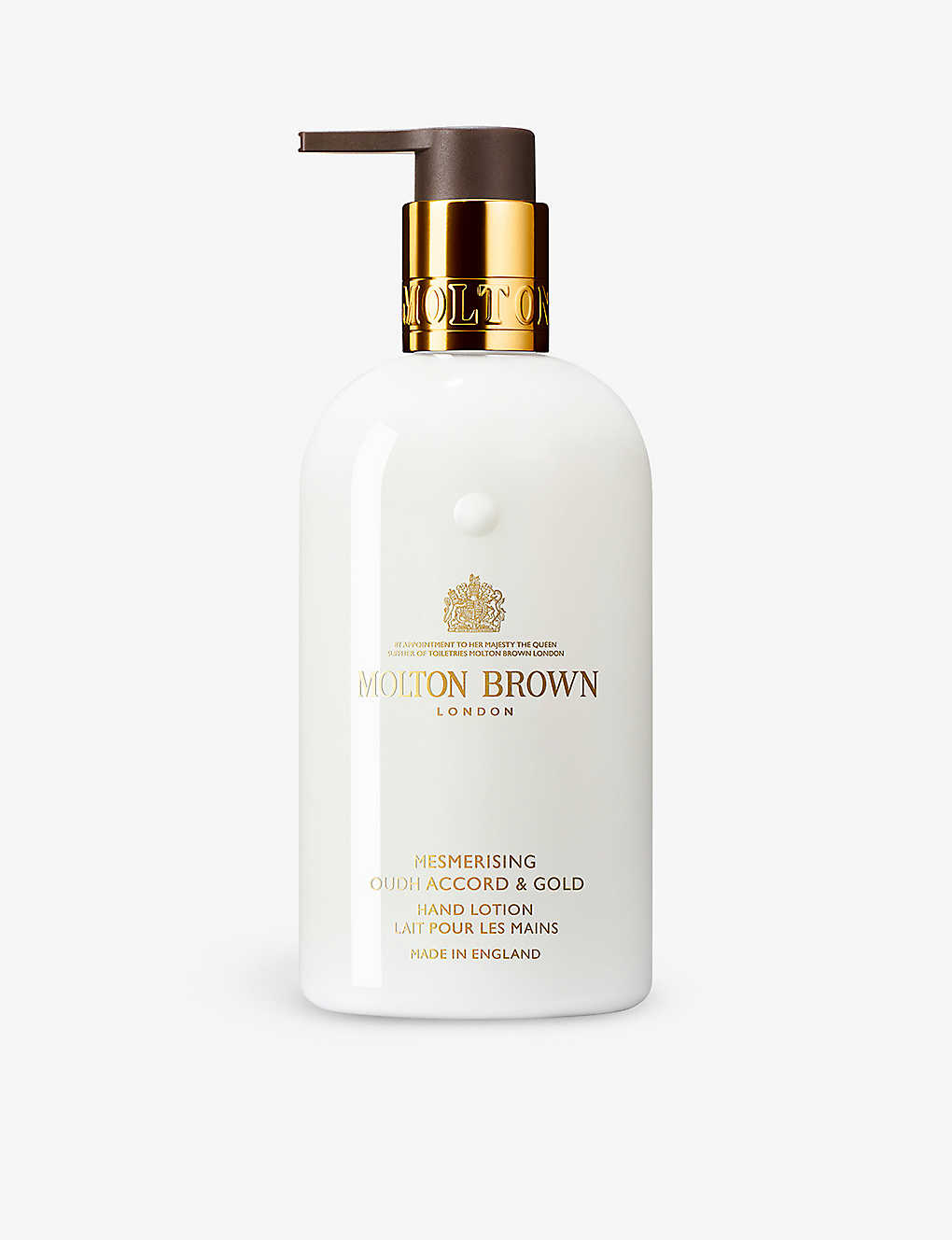 Shop Molton Brown Mesmerising Oudh Accord And Gold Hand Lotion