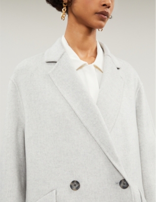 JOSEPH Milburn double-breasted wool and cashmere coat