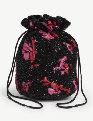 Ganni beaded bag hot sale