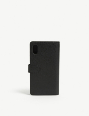 MULBERRY IPHONE X/XS LEATHER FLIP CASE