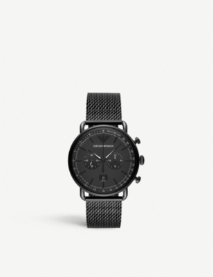 Selfridges on sale armani watch