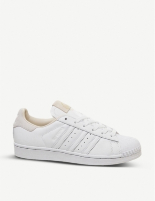 adidas leather trainers