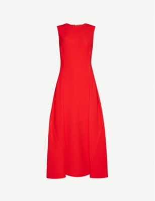 selfridges red dress