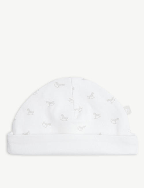 THE LITTLE TAILOR: Rocking horse cotton jersey hat 0-12 months