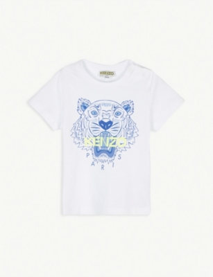 kenzo tiger square t shirt