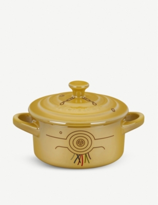 LE CREUSET: Le Creuset x Star Wars C-3PO stoneware cocotte dish 9cm