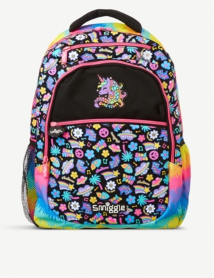 smiggle backpack purple