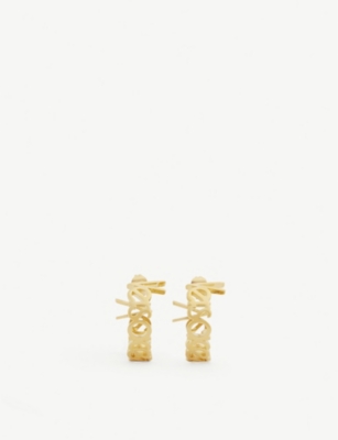 Versace earrings selfridges sale