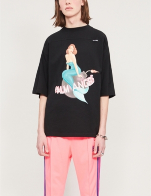 palm angels mermaid tee