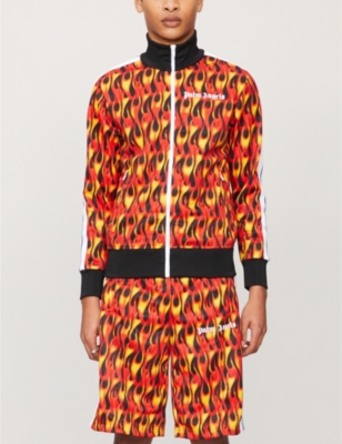 Palm angels flame track jacket hotsell
