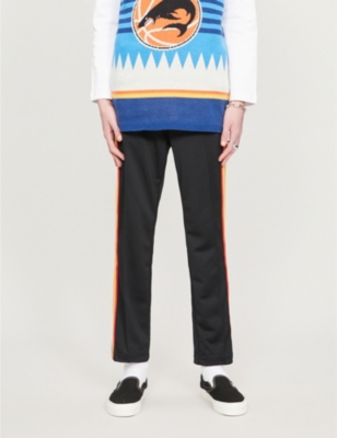 rainbow stripe tracksuit