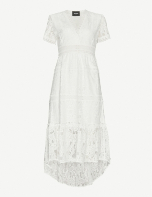 kooples white lace dress