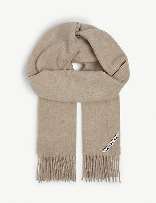ACNE STUDIOS: Canada narrow wool scarf