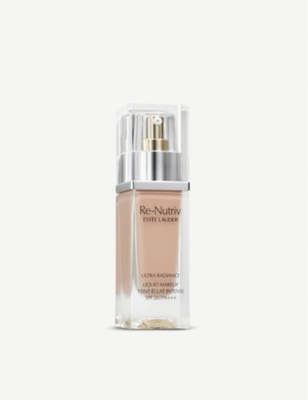 Estée Lauder Re-nutriv Ultra Radiance Liquid Makeup Spf20 30ml In 3c2 Pebble