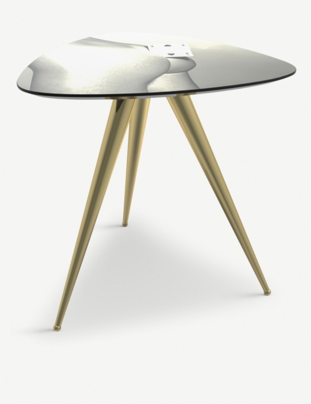 Two of Spades side table 48cm